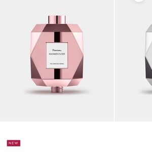 BRAND NEW Filterbaby Diamond Series Shower Filter - Pink Chrome